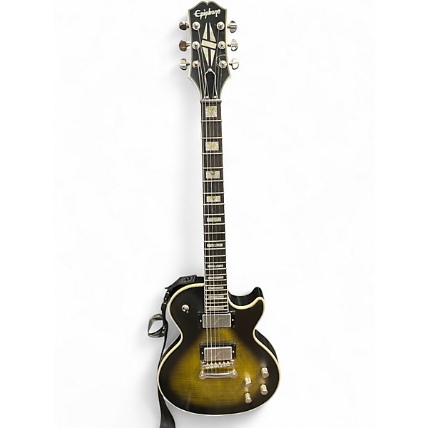 Used Epiphone Les Paul Prophecy GX Royal Olive Solid Body Electric Guitar