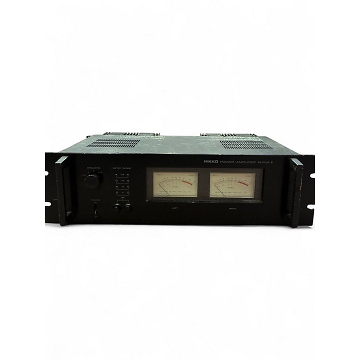 Used Nikko ALPHA II Power Amp | Guitar Center