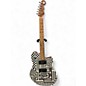 Used Reverend JENN WASNER SIGNATURE Black and White Solid Body Electric Guitar thumbnail