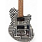Used Reverend JENN WASNER SIGNATURE Black and White Solid Body Electric Guitar