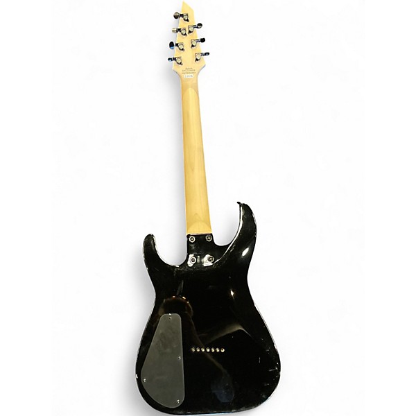 Used Jackson JS22-7 Dinky 7 String Black Solid Body Electric Guitar