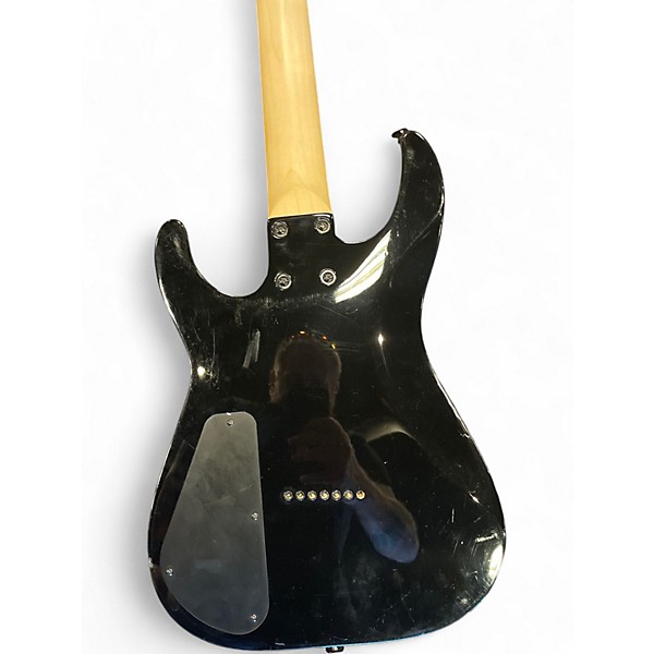 Used Jackson JS22-7 Dinky 7 String Black Solid Body Electric Guitar