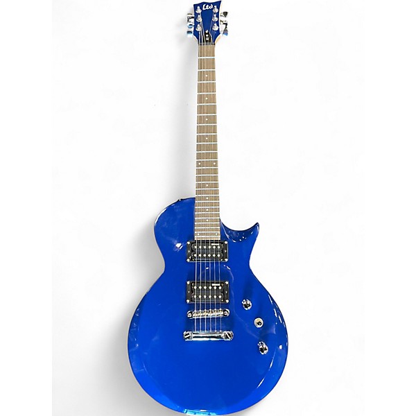 Used ESP LTD EC10 Blue Solid Body Electric Guitar