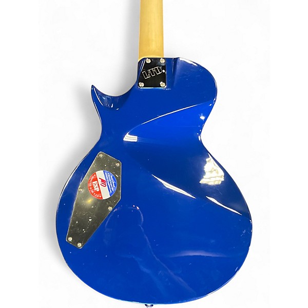 Used ESP LTD EC10 Blue Solid Body Electric Guitar