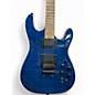 Used Carvin JB200C Jason Becker Tribute Trans Blue Solid Body Electric Guitar