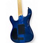 Used Carvin JB200C Jason Becker Tribute Trans Blue Solid Body Electric Guitar