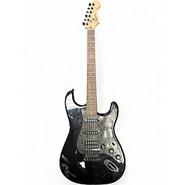 Used Squier FSR Bullet Stratocaster Hardtail Black Solid Body Electric Guitar