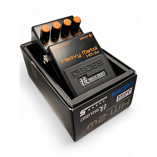 Used BOSS HM2W waza craft heavy metal Effect Pedal