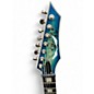 Used Dean Exile Select Turquoise Solid Body Electric Guitar