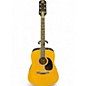 Used Rogue RD80 Natural Acoustic Guitar thumbnail
