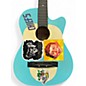 Used Elan Guitar-Man Blue Acoustic Guitar