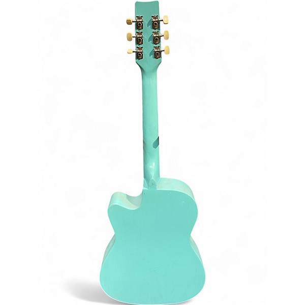 Used Elan Guitar-Man Blue Acoustic Guitar