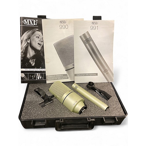 Used MXL 990/991 Recording Microphone Pack