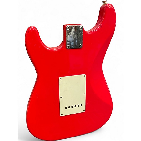 Used Cort SP3 Red Solid Body Electric Guitar