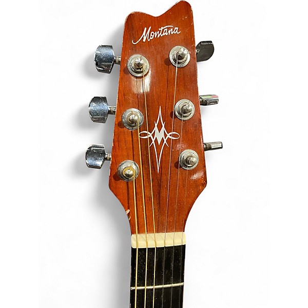 Used Montana MT104N Natural Acoustic Guitar