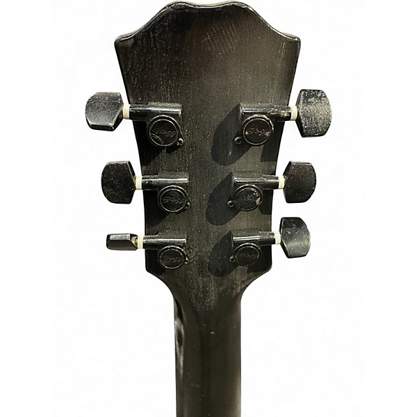 Used Stagg Miscellaneous Black Acoustic Electric Guitar