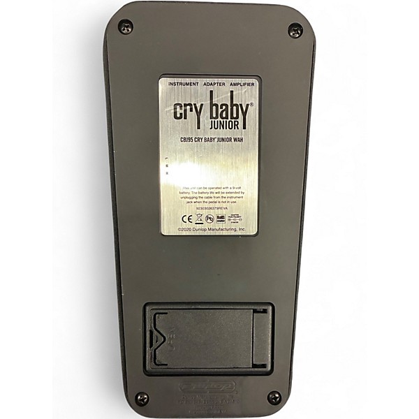 Used Dunlop Cry Baby Junior Effect Pedal