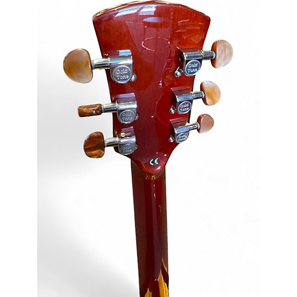 Used Goldtone Mojo Round-Neck Blonde Resonator Guitar