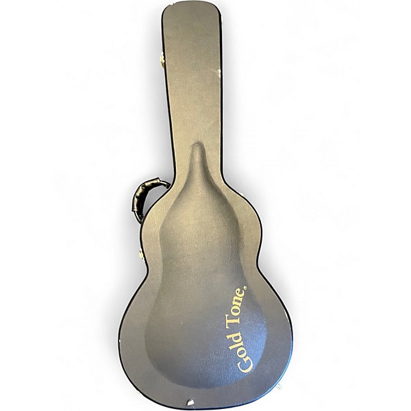 Used Goldtone Mojo Round-Neck Blonde Resonator Guitar