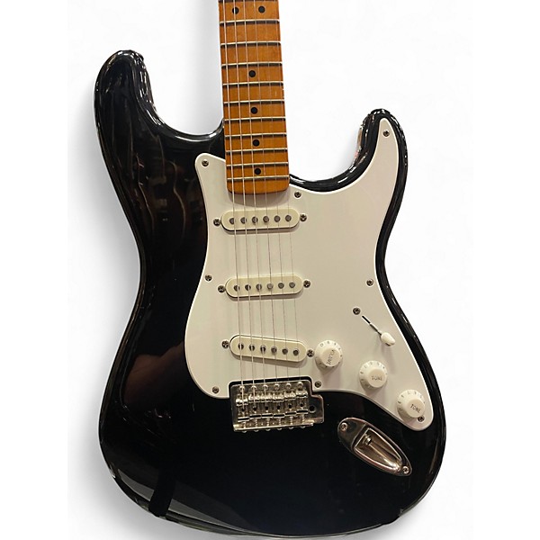 Used Squier Classic Vibe 1950S Stratocaster Black Solid Body Electric Guitar