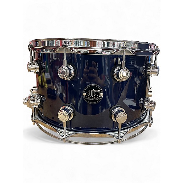 Used DW 14X8 Performance Series Snare Midnight Blue Drum