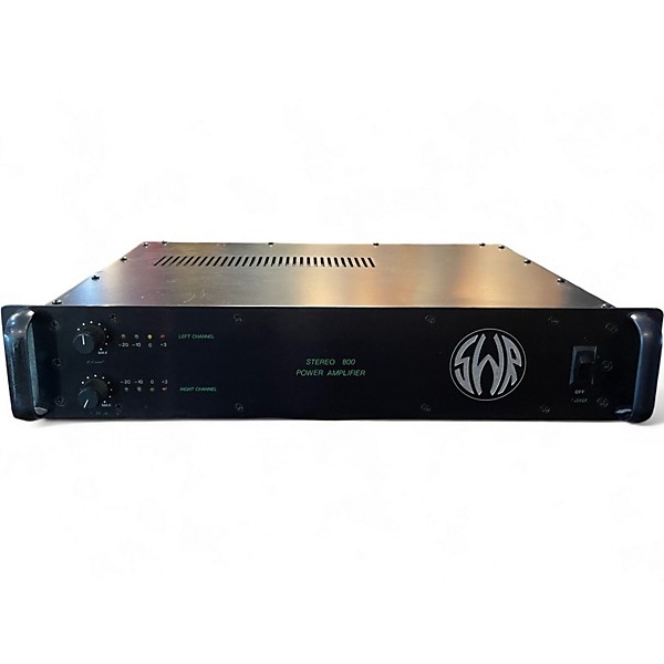 Used SWR Stereo 800 power amplifier Bass Power Amp