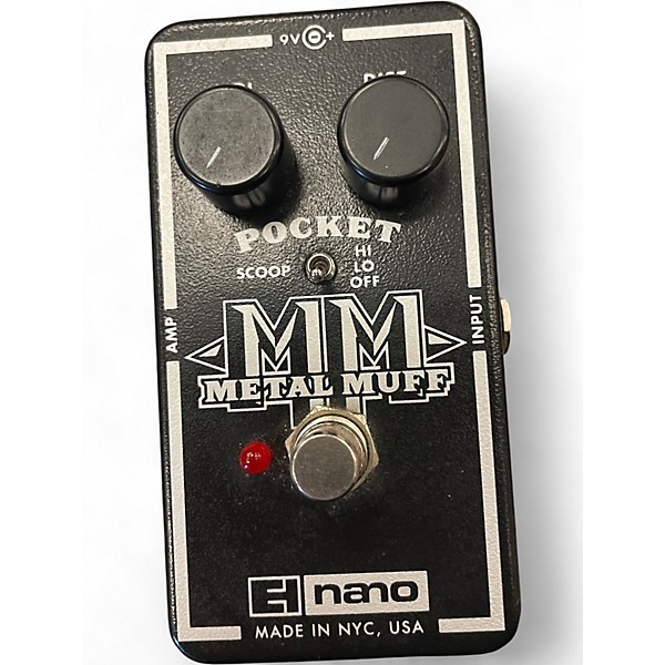 Used Electro-Harmonix Metal Muff Distortion Effect Pedal