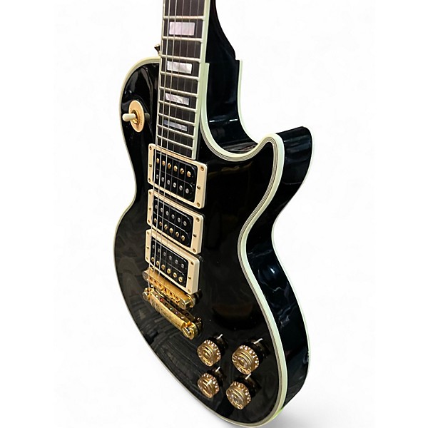 Used Gibson Custom Shop Peter Frampton "Phenix" Les Paul Black Solid Body Electric Guitar