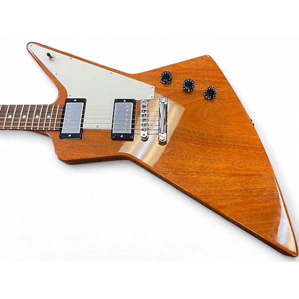 Used Gibson Explorer Antique Natural Solid Body Electric Guitar