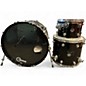 Used DW 3 Piece Performance Series Metallic Black Drum Kit thumbnail