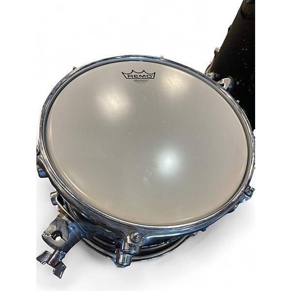 Used DW 3 Piece Performance Series Metallic Black Drum Kit