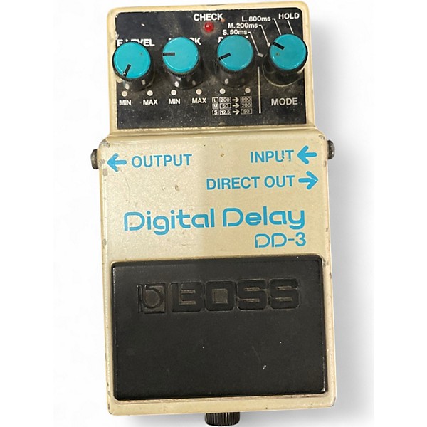 Used BOSS DD3 Digital Delay Effect Pedal