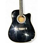 Used Esteban MASTER CLASS CUTAWAY Black Acoustic Electric Guitar