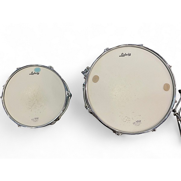 Used Ludwig 3 Piece NEUSONIC Cerulean Blue Drum Kit
