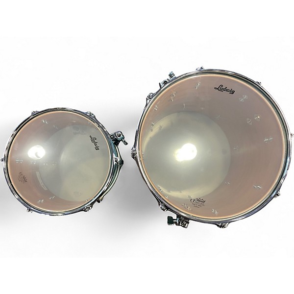 Used Ludwig 3 Piece NEUSONIC Cerulean Blue Drum Kit