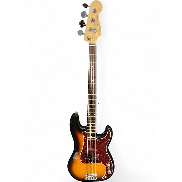 Used 2006 Fender 60TH ANNIVERSARY AMERICAN STANDARD P-BASS 3 Tone Sunburst Electric Bass Guitar