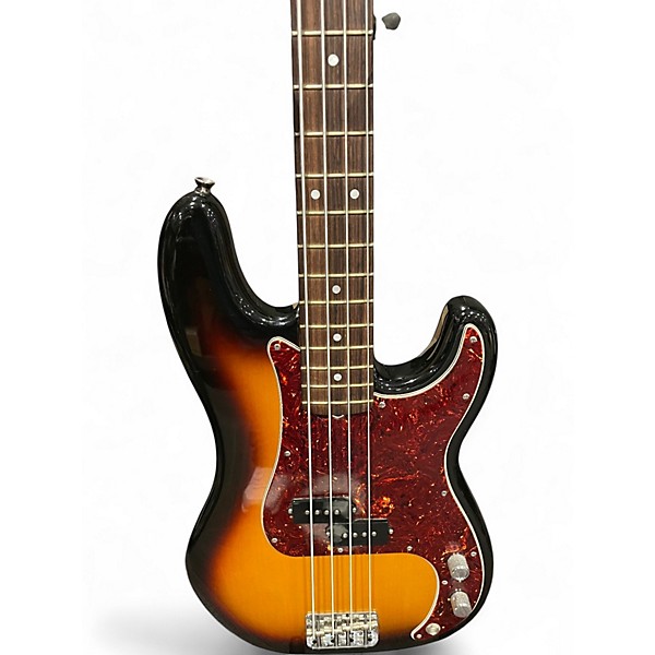 Used 2006 Fender 60TH ANNIVERSARY AMERICAN STANDARD P-BASS 3 Tone Sunburst Electric Bass Guitar