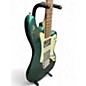 Used Squier Paranormal Rascal Sherwood Green Metallic Electric Bass Guitar