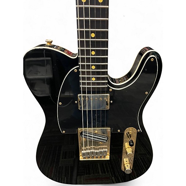 Used Reverend Pete Anderson Eastsider Custom Black Solid Body Electric Guitar