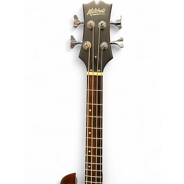Used Mitchell T239BCE-BST 2 Tone Sunburst Acoustic Bass Guitar