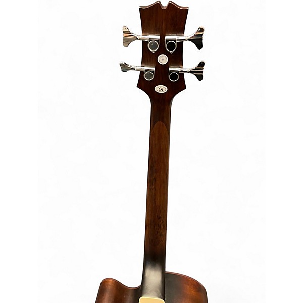 Used Mitchell T239BCE-BST 2 Tone Sunburst Acoustic Bass Guitar