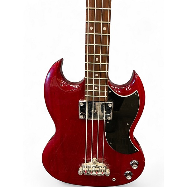 Used Epiphone SG BASS Cherry Electric Bass Guitar