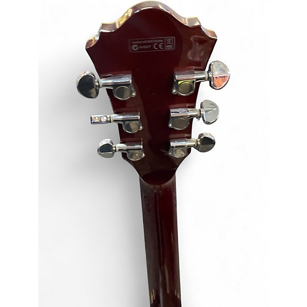 Used Ibanez AS73 Artcore Trans Red Hollow Body Electric Guitar