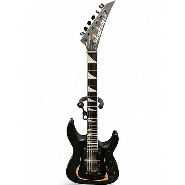 Used Jackson JS22 Dinky Black Solid Body Electric Guitar
