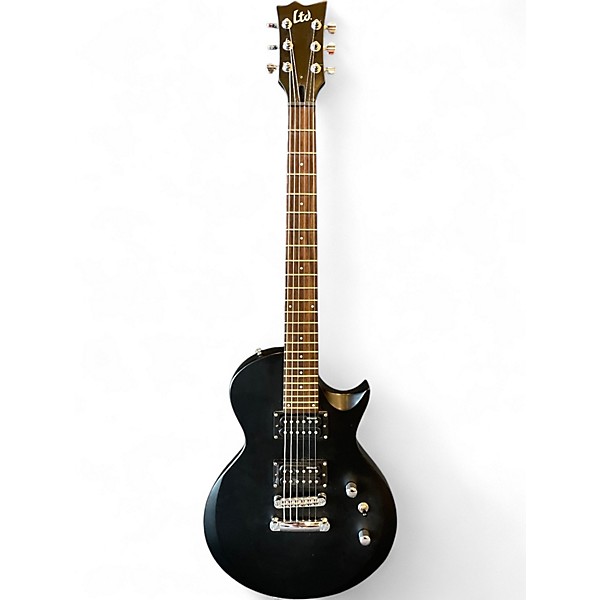 Used ESP LTD EC-10 Satin Black Solid Body Electric Guitar