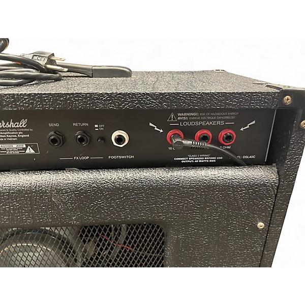 Used Marshall DSL40C 40W 1x12 Tube Guitar Combo Amp