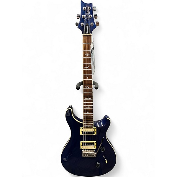 Used PRS SE Standard 24 Trans Blue Solid Body Electric Guitar