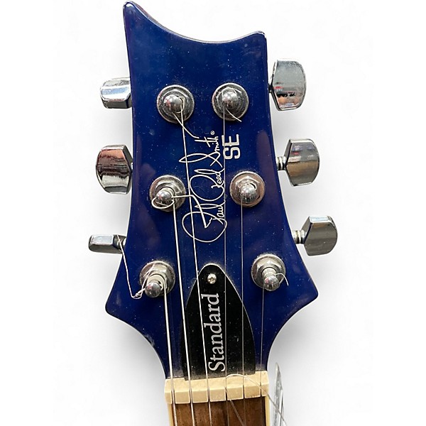 Used PRS SE Standard 24 Trans Blue Solid Body Electric Guitar