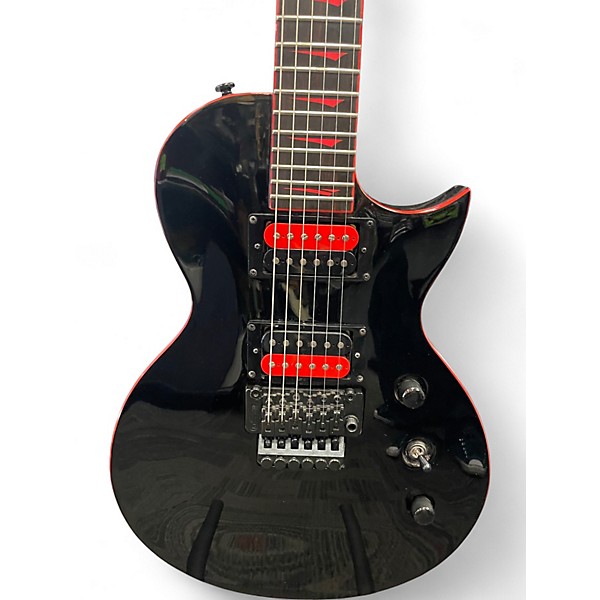 Used Kramer Assault 220 FR Black Solid Body Electric Guitar