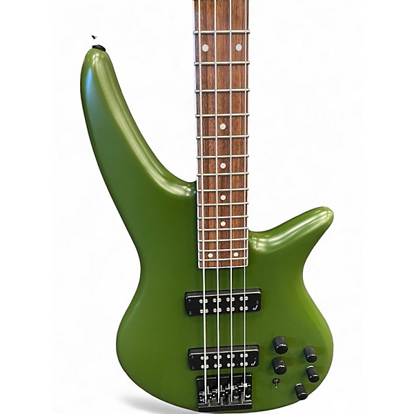 Used Jackson X Series Spectra SBX IV Green Electric Bass Guitar